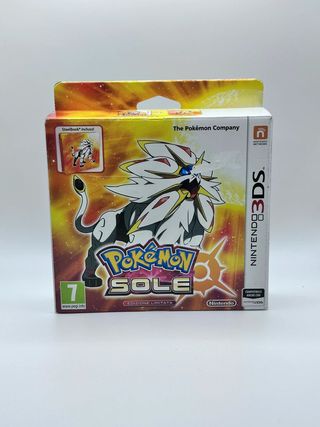Pokemon Sole SteelBook Edizione Limitata Nintendo 