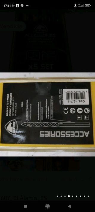 5 Brocas para cristal