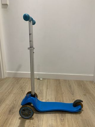Patinete 3 Ruedas Azul Niño