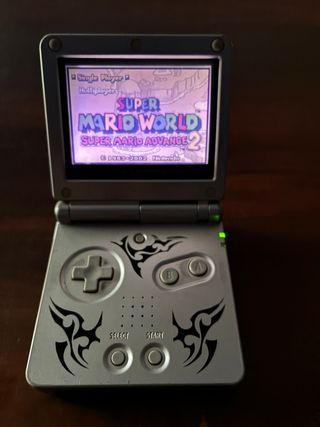 Nintendo Game Boy Advance SP Plata