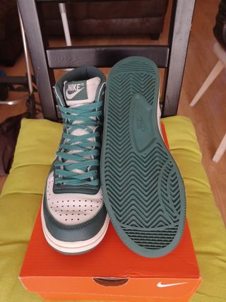 Zapatillas Nike Air Force 1 Mid Verdes Blancas