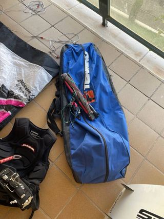 Cometa Kitesurf 7m + Tabla + Arnés