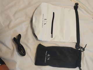 Mochila Armani Exchange Negra