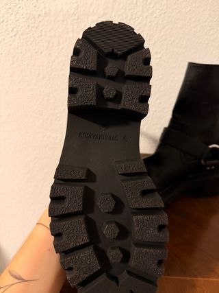 Botines negros Stradivarius talla 38