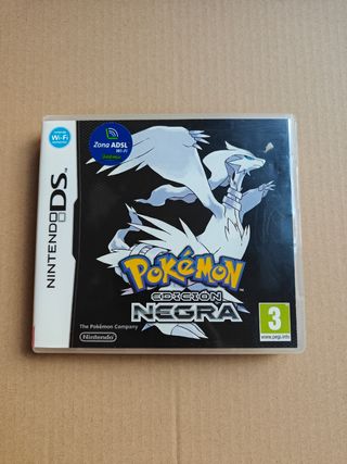 Pokémon Edición Negra Nintendo DS Español