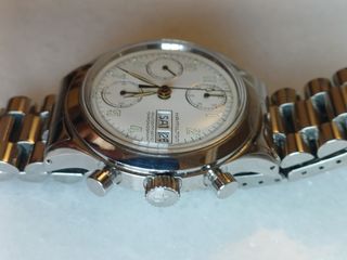 Hamilton Reloj Automático Cronógrafo Plata Blanco