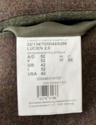 Chaqueta Loden Schneiders Verde