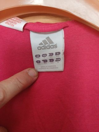 Chaqueta Chándal Adidas Azul y Rosa