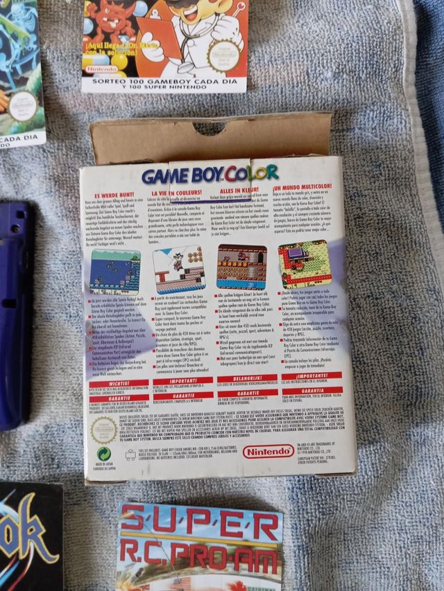 Nintendo Game Boy Color Morado