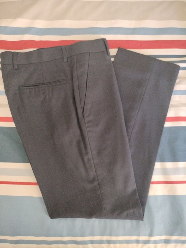 Pantalón de traje azul para niño