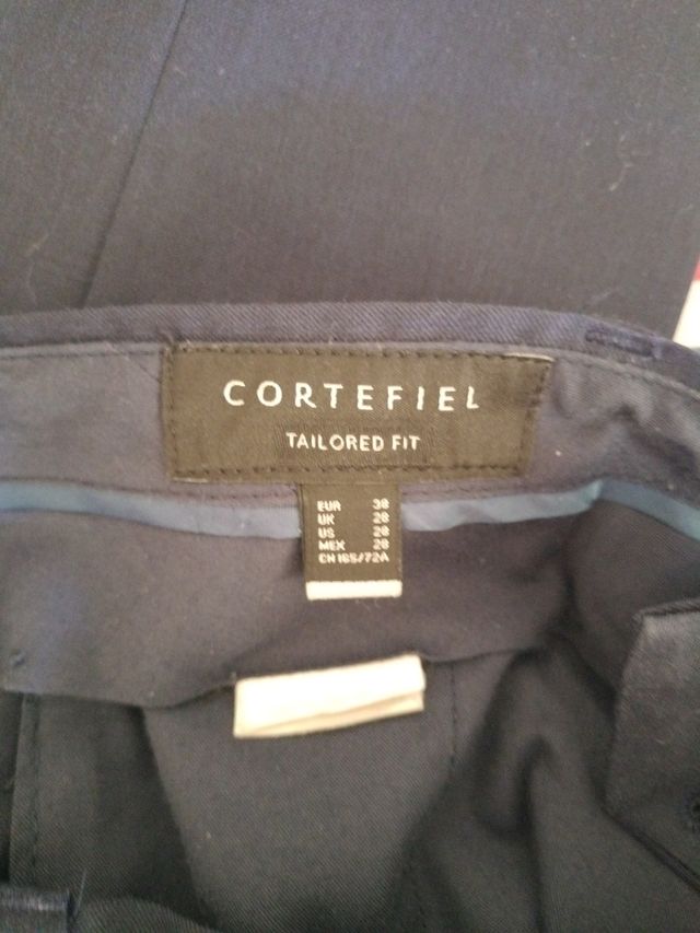 Pantalón de traje azul para niño