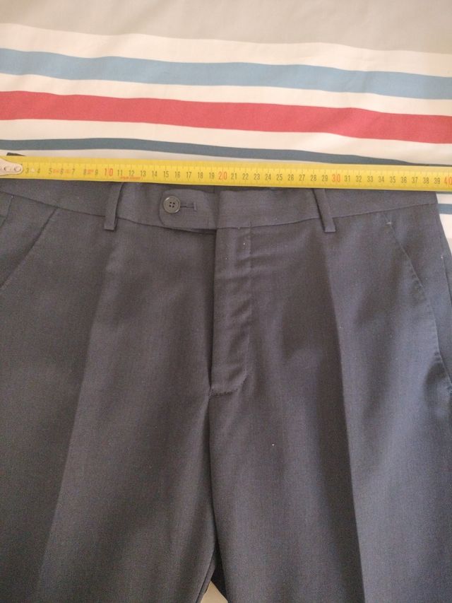 Pantalón de traje azul para niño