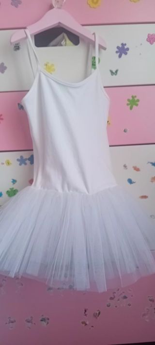 Tutú de ballet blanco