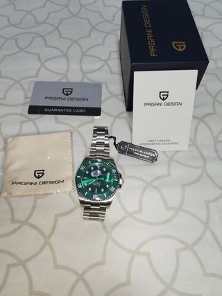 Reloj Pagani Design Verde