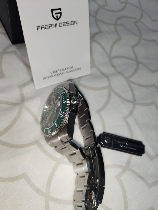 Reloj Pagani Design Verde