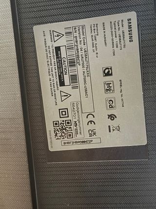 despiece de TV SAMSUNG Model : UE58AU7175U