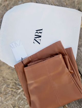 Falda lápiz Zara 