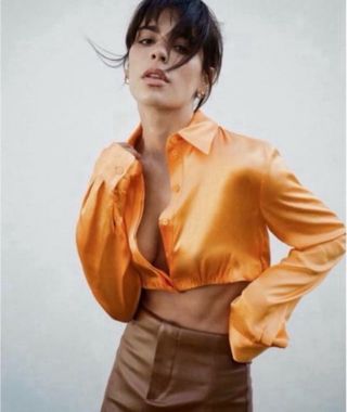 Falda lápiz Zara 
