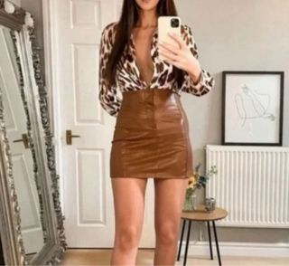 Falda lápiz Zara 