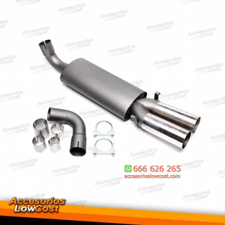 SILENCIOSO / ESCAPE PARA AUDI 80 89 10/1986-12/19