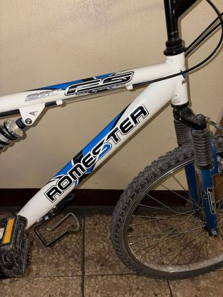 Bicicleta Romester 260 Full Suspension
PEQUEÑA