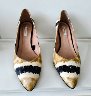 Zapatos de tacón estampados