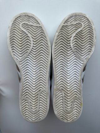 Adidas Superstar Blancas y Doradas