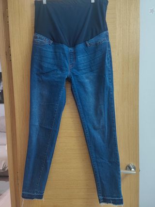 Pantalón vaquero premamá talla L