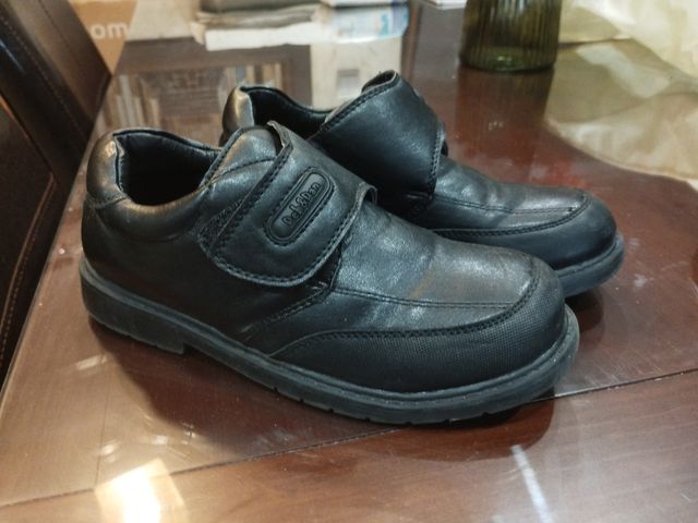Zapatos Escolares Niño Talla 35