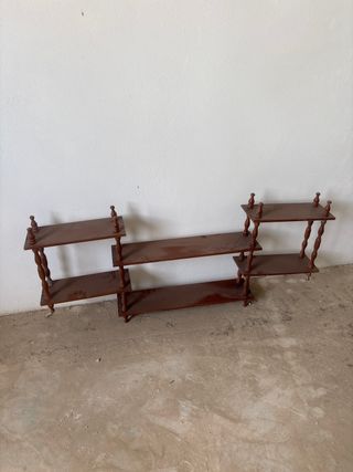 Estantería madera clásica 1,20x45