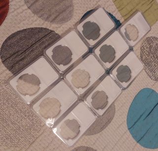Cápsulas para monedas 10 unidades 