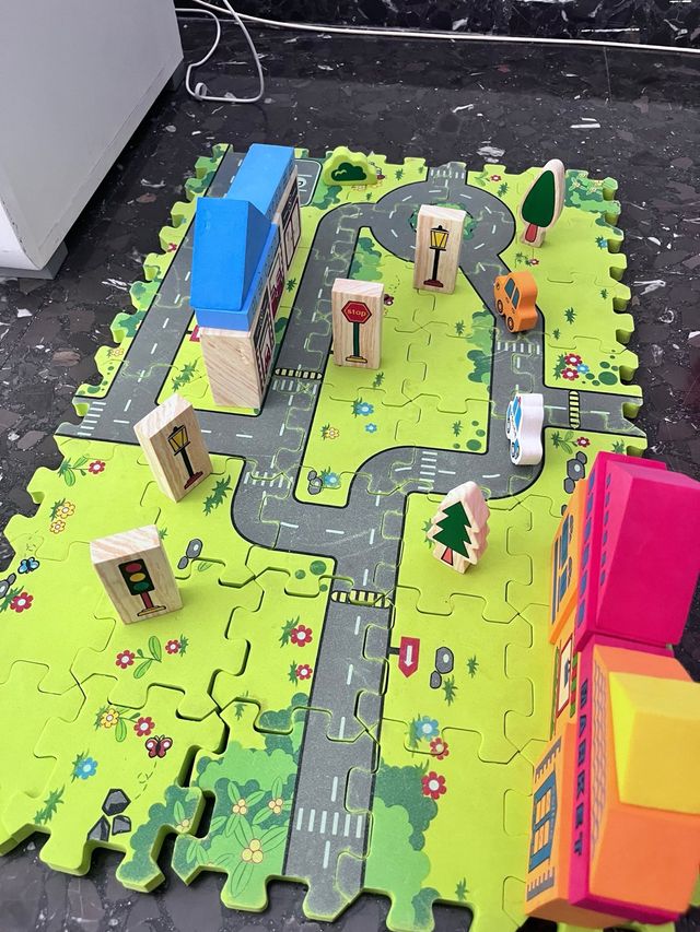 Bloques de construcción de goma EVA