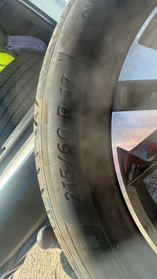 Neumáticos Michelin con llanta 17