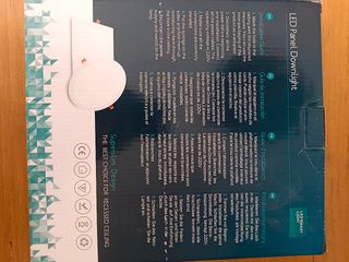 Pack 3 Paneles LED Downlight