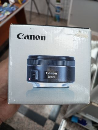 Objetivo Canon 50mm