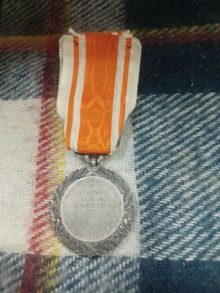 Medalla Francesa con Cinta