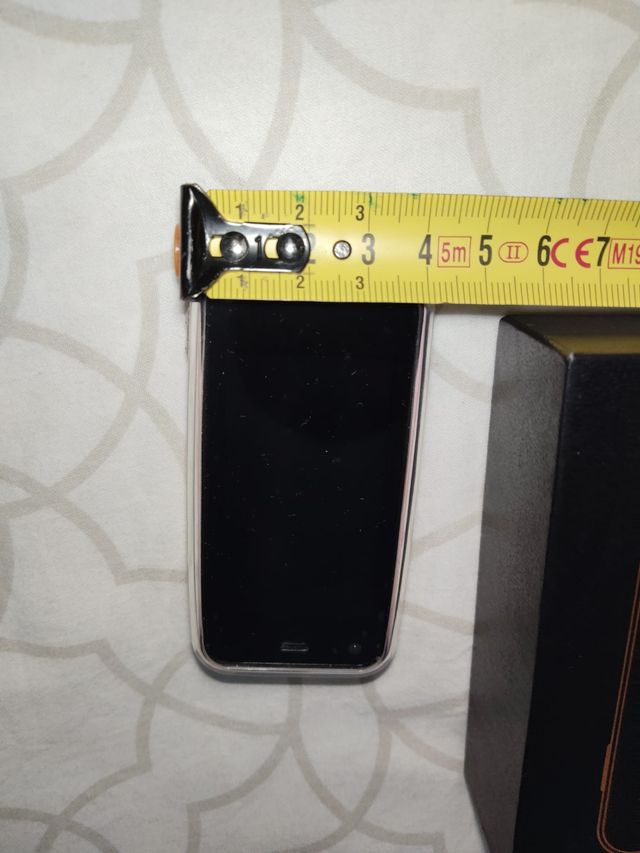 Mini Teléfono Rosa y Negro