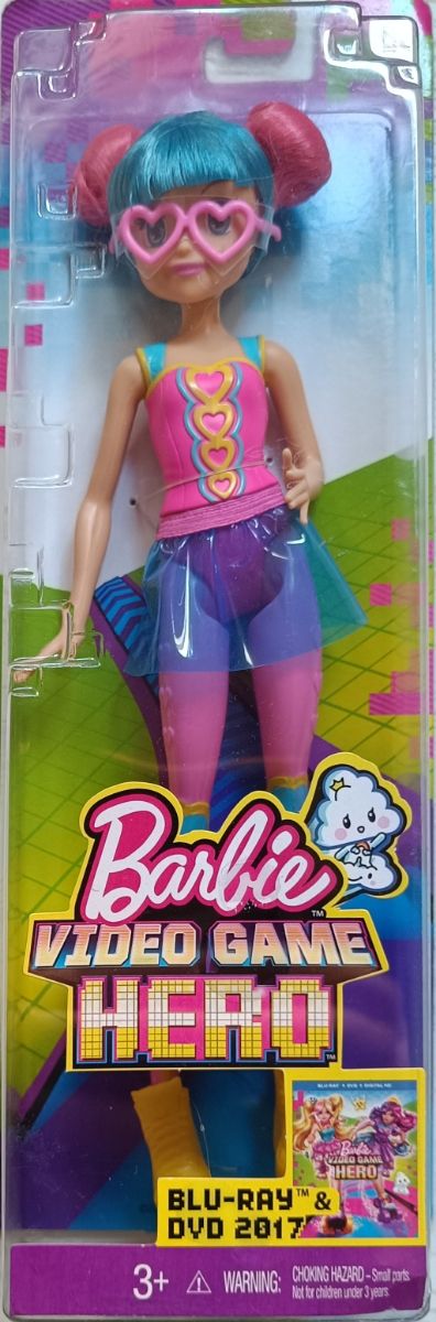 Muñeca Barbie Videojuego Hero Blu-ray DVD 2017