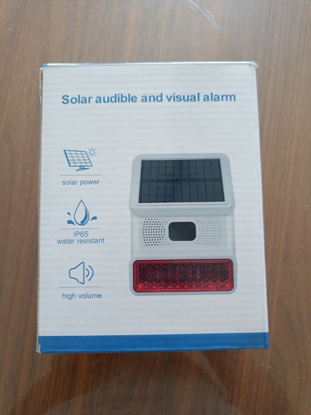 Sirena Solare Wireless Antifurto Esterna