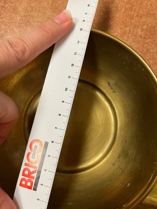 Svuota tasche vintage in metallo decorato