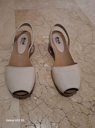 Sandalias Menorquinas Ria Blancas