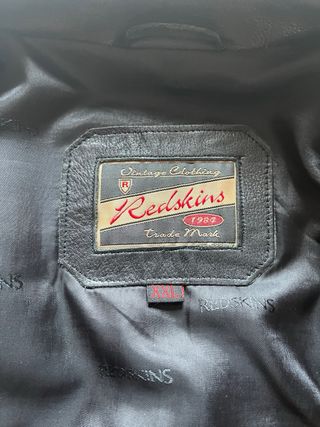 Chaqueta de Piel RedSkins Hombre XXL
