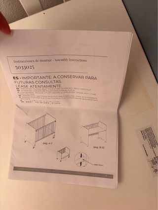 Cuna de madera