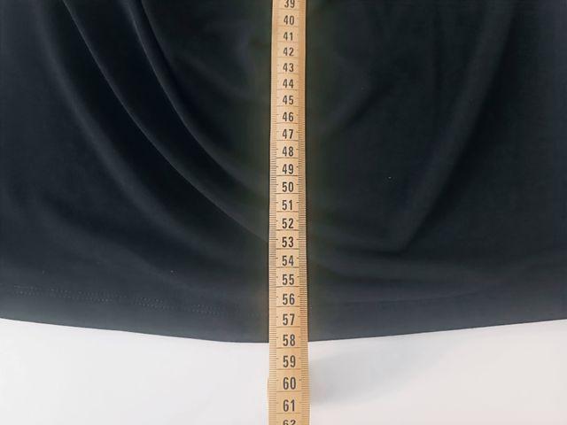 Maglia L.Campione Nera Drappeggiata