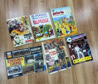 Lote Cromos Bimbo y Disney Años 60-70