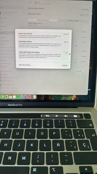 Ordenador Portátil Apple MacBook
PRO 13 M2 512gb