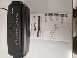 Distruggi documenti Hama MINI S6 nero