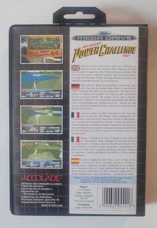 Jack Nicklaus Power Challenge - Mega Drive
