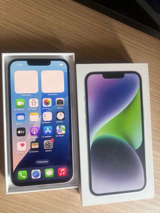 iPhone 14 Lila