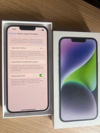 iPhone 14 Lila